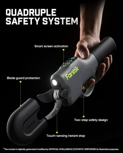 Fanttik Y10 Pro Cordless Electric Pruning Shears with Brushless Motor
