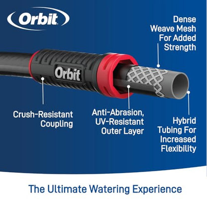 Orbit Pro POLYFUSION Heavy Duty Water Hose (50-Foot x 5/8-Inch) - size: 50 Ft, style: Pro Polyfusion