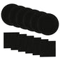 Resinta Compost Bin Filters - 12 Pack Refill Set, Round and Square