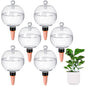 6 Pack 26 oz Extra Large Plant Self Watering Globes Top Fill - size: 6 Pack