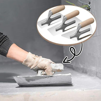 Lasnten 3 Pcs Venetian Art Paint Plaster Trowel Set