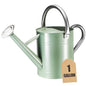 1 Gallon Watering Can for Outdoor&Indoor Plants - color: Cream Green