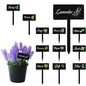 Acrylic Plant Labels 12 Styles with Herb Names for Garden Herbs - color: Black, size: 2.7 x 4 inch