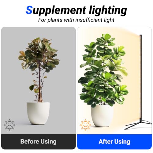 Barrina T10 Vertical Grow Light, 4FT 42W, Full Spectrum, High PPFD - color: GrowForce Spectrum, size: 4 ft Fixed