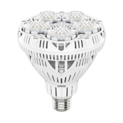 SANSI Grow Light Bulbs for Indoor Plants, 24W Full Spectrum 4000K Daylight