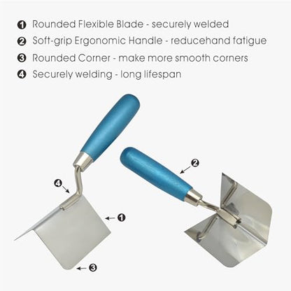 Hanroy 2 Pieces Drywall Corner Tool Set