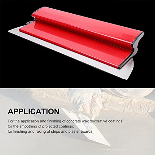 Drywall Skimming Blade, 16 Inch Stainless Steel Finishing Trowel - size: 40cm