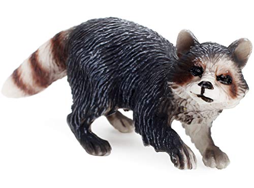Forest Animal Figures Cake Toppers, Woodland Creatures Toy Figurines Set (5pcs Forest Animals)