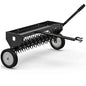YITAMOTOR 40" Tow Behind Spike Aerator Lawn Plug Core Aerator Tool