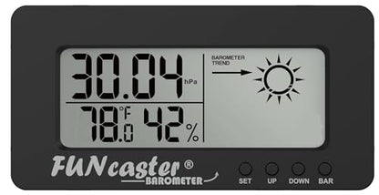 FUNcaster Barometer Ambient Weather Clock