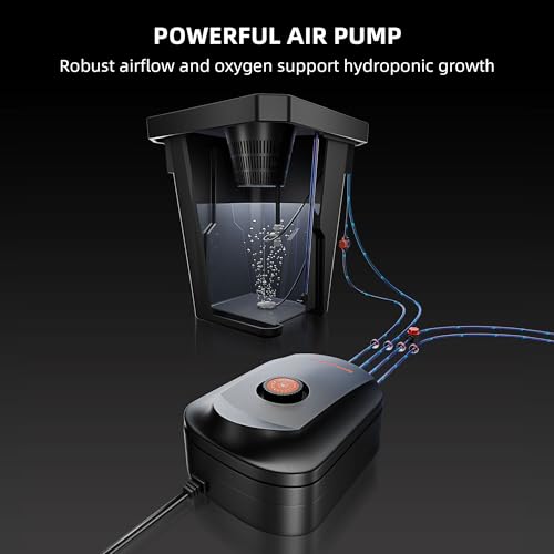 Spider Farmer DWC Hydroponics Growing System Kit 2 Buckets for Indoor Plant - size: 2 Buckets + Top Drip Kit