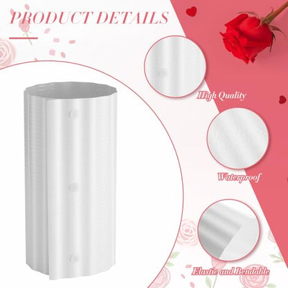 Queekay 20 Pcs Rose Cones Winter Protection Plant Covers Outdoor,White