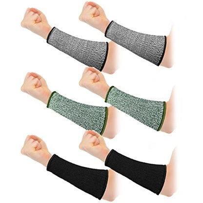 Sintege Arm Sleeves for Thin Skin,7.9 Inch,Black, Grey, Green - color: Black, Grey, Green, size: 7.9 Inch