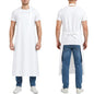Molaxhome TPU Waterproof Apron Oil-resistant Chef Apron for Unisex Kitchen - color: White