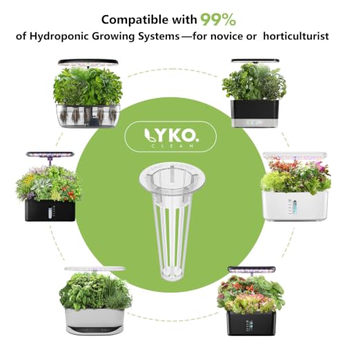 12 Pods Flower Seed Pods for AeroGarden, Ahopegarden, iDOO, MUFGA Hydroponics Growing System Indoor Gardening, 400+ Seeds, Dwarf Sunflower Bambino, French Marigold, Dahlia, Dwarf Petunia - color: 12 pods Flower