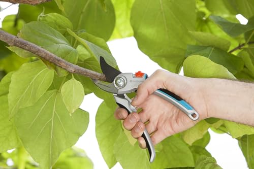GARDENA Adjustable Bypass Pruning Shears, 1 in. Max Cut - 08906 - size: Large - 1" Diameter