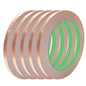 Double-Sided Conductive Copper Foil Tape 7/32" X 66Ft, 2 Mil，5-Pack - size: 7/32 inch*2mil*66ft-5
