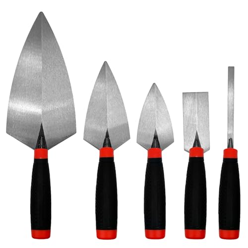 Masonry Hand Tool Set, Concrete Tools Set - size: Masonry Hand Tool 5 Pcs