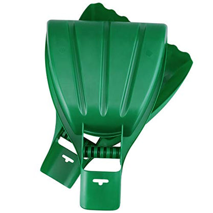 Large Leaf Scoops and Hand Rake Claw, Hand Held Garden Rake Grabbers - style: Scoops