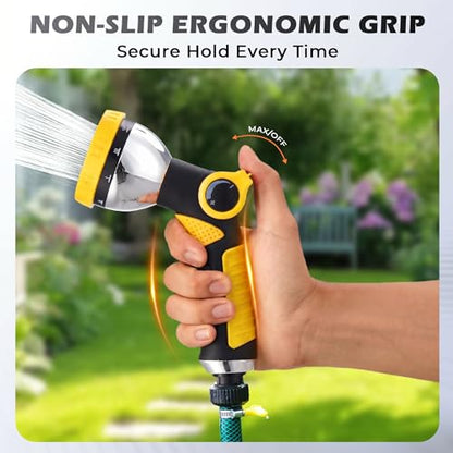 Garden Hose Nozzle High Pressure Leak Proof Spray Water Hose Nozzle Sprayer