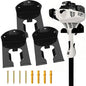 Garage Organizer Trimmer Rack,Organizer Wall Hanger, 3 Pack, Black - color: Black