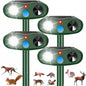 2026 Sonic Fortress Pro Deer Repellent Solar Ultrasonic Animal Repellent