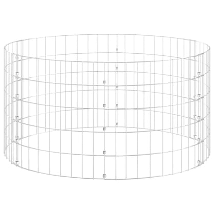 Galvanized Steel Outdoor Compost Bin 39.4x19.7 Inches, Rustproof Mesh Garden Composter for Leaves, Weeds, and Lawn Clippings - size: 39.4" x 19.7"