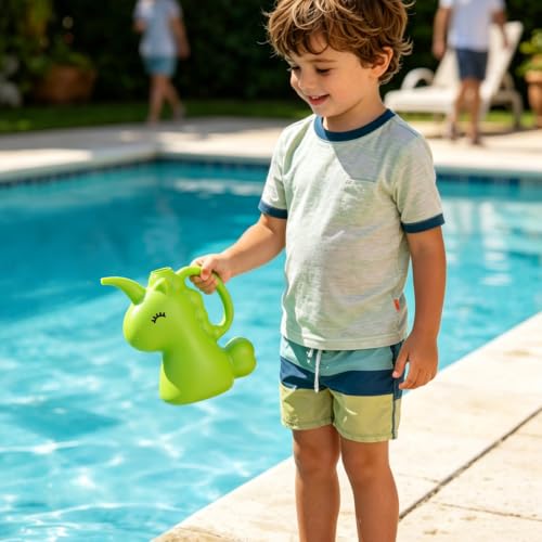 XXXFLOWER Small Watering Can for Indoor Plants 1/4 Gallon 1L Green - size: Green