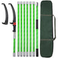 27 Feet Tree Pole Pruner Manual Branches Trimmer Tree Branch Garden Tools Loppers Hand Pole Saws Extendable Height - size: 27FT