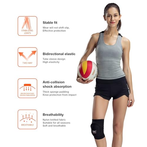 1 Pair Soft Foam Knee Pads, Shock Absorbing Support Unisex - size: Small (28-33 CM/11-13 ")
