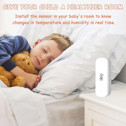 WiFi Hygrometer Thermometer Sensor (2 Pack) - size: 2 Pack