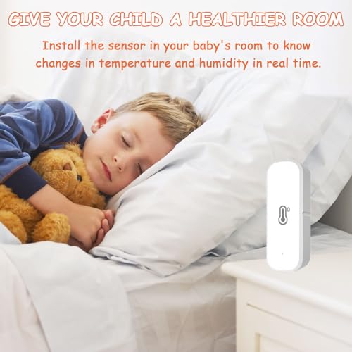 WiFi Hygrometer Thermometer Sensor (1 Pack) - size: 1 Pack