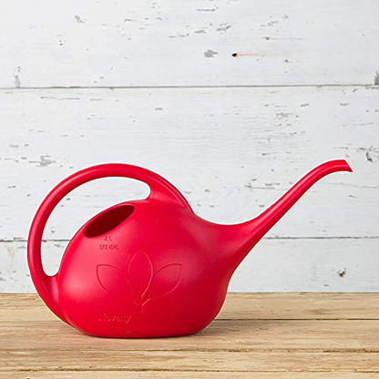 Novelty 30605 Indoor Watering Can, 1/2 Gallon, Red - color: Red