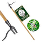 Grampa's Weeder Original Stand Up Weed Puller Tool with Bamboo Long Handle