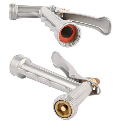 Garden Hose Nozzle, Water Hose Sprayer Nozzle with Threaded Front - color: 2 Pack