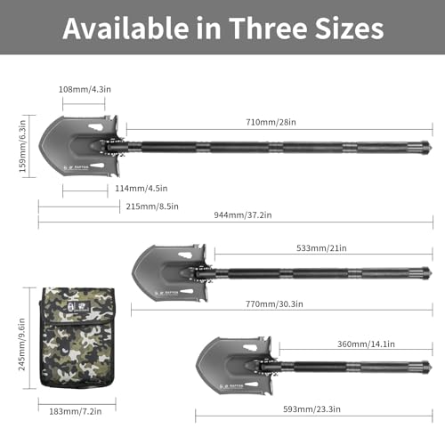 HX OUTDOORS Survival Tactical Shovel