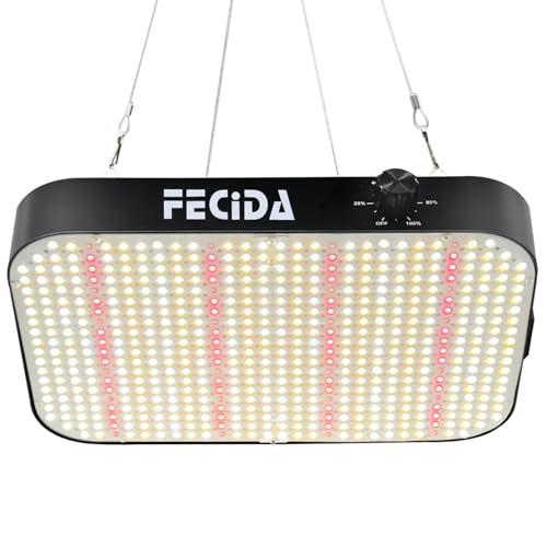 FECiDA 600W Equivalent Grow Light, 65W True Power, 0–100% Dimmable - size: 65 Watt