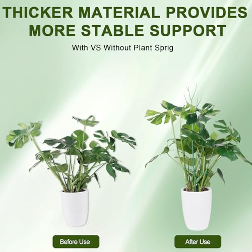 5 Pack Stackable Plant Support Stakes, Climbing Plant Support Structures for Monstera, Pothos, Philodendron Garden Plant Stakes for Indoor Outdoor Plants - size: 28" - 5 Pack