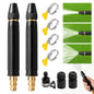 2026 Upgrade Heavy Duty High Pressure Hose Nozzle - Adjustable Booster Home High Pressure Car Wash Water Gun with Booster Nozzle, Portable Water Hose Nozzle Lawn, Garden, and Plant Watering (2pcs)