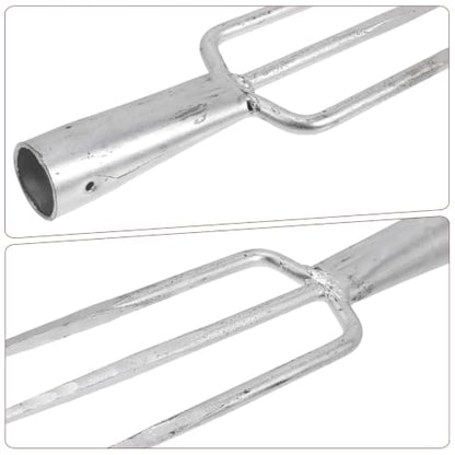 Toyandona Iron Fishing Fork Multi Use Spearhead Fishing Tackle Tool