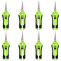8 PCS 6.5 Inch Gardening Shears, Straight Pruning Trimming Scissors