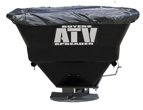 Buyers Products ATVS100 100 lb ATV Rear Rack Mount Broadcast Spreader