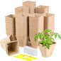 Peat Pots, 70 Pack 3.15 Inch Seed Starter Pots for Seedlings - size: 70 Pcs