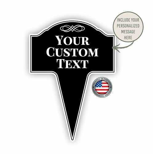 Personalized Aluminum Yard Stake Sign 10x14