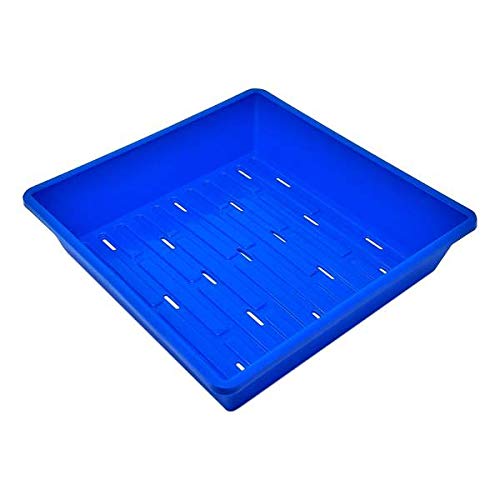 Bootstrap Farmer 1010 Trays Blue 10 Pack Extra Strength w/Holes Seed Starting Microgreens - color: Blue