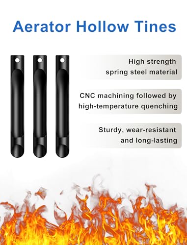 Lawn Aerator Tool, Core Aerator Lawn Tool with Alloy Steel Material, Sturdy Grass Aerator for Lawn Health Soil Yard Aerator