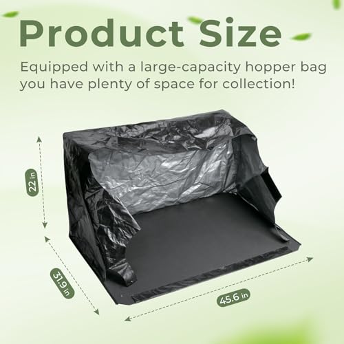 48388 Hopper Bag Assembly Fit for Agri-Fab 42" Tow Lawn Sweeper Parts
