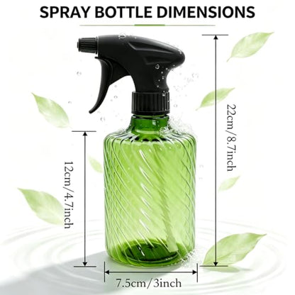 21oz empty plastic spray bottle for plant misting gardening cleaning 600ml