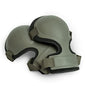 GRITR Tactical Knee Pads - Heavy Duty Knee Protectors, Range Green - color: Ranger Green, size: Regular