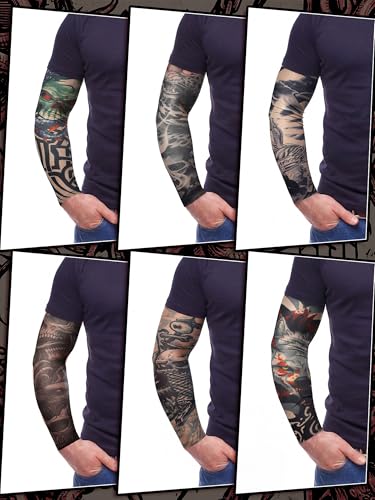 Boao 24 Pcs Cooling Arm Sleeves for Men Sun Protection - size: Large, style: Vivid Style